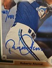 Roberto Alomar 1991 Upper Deck Heroes Autograph  763 Hand Numbered  1991 Rare