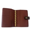 Authentic Louis Vuitton Lv Monogram Agenda Pm R20005 Brown Day Planner Cover