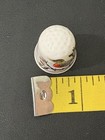 Vintage Queens American Robin Bird Bone China Thimble England 1    Wide