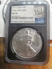 2017 American Silver Eagle Ngc Ms70 Early Releases Usmint 225th Anniversaryes114