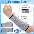 Cut Resistant Sleeves  Breathable Arm Protectors For Thin Skin  Elastic Bite