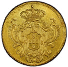 1786-r Brazil Maria I   Pedro Iii Gold 6400 Reis Pe  a Pcgs Au Details