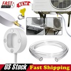 Magnetic Window Ac Drain Kit  6 12ft Clear Condensate Drain Hose With Stainless 