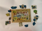 Vintage Fisher-price House Puzzle  513 12 Pieces Ages 3   6 Quaker Oats Peek-a-boo