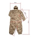 Army Camouflage Overalls A New Special Of Brown Background