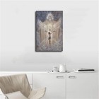 Jesus Christ Holy Prayer Of The Trinity God Poster Canvas Print Wall Art