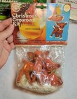 Vintage Christmas Ornament Kit Lot 5 New Fibre Sulyn Tiny Treasure Beadery Walco