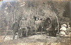 Original  Ww1 Austria-hungary Kuk Mountain Gun Emplacement Photo Postcard Rppc