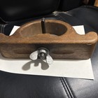 Vintage Wooden Hag s Tooth Router Plane Woodworking Old Tool 3 4  Cutter