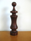 Laurids Lonborg Pepper Mill Wood Mid Century Danish Modern Mcm 9 Inch