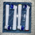 Two New 4 Pack Brush Heads Refill For Oral-b Pro 1000 3000 5000 Toothbrush