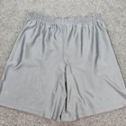 Vtg 90s Starter Ohio State Buckeyes Basketball Shorts Gray Satin Dazzle Mens L