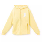 Disney Parks Yellow Zip Hoodie Adult Medium Disneyland Authentic Original