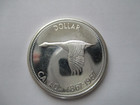 1967 Canada One Dollar Flying Goose Silver Coin