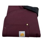  new  Carhartt Firm Duck Insulated Dog Chore Coat Px0616 Medium Deep Wine L  k 