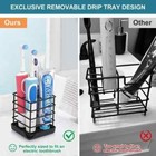 Toothbrush Holders For Bathrooms  Stainless Steel Bathroom Toothbrush Holder Kid