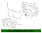 Genuine Volkswagen Door Assembly Insert 1q0-831-469