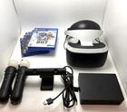 Sony Playstation 4 Ps4 Psvr V2 Cuh-zv Headset Bundle - Full Kit   Games Tested