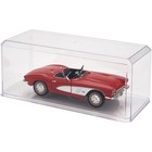 Pioneer Plastics Clear Plastic Case For 1 18 Scale Cars  13  W X 5 5  D X 5  H