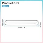 Wall Protector From Furniture  Clear Furniture Bumper  3 94  l X 0 63  w  16 Pcs