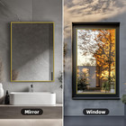 9 8 Ft Peel And Stick Wall Molding Trim  D-shape Flexible Molding Trim Matte Gol