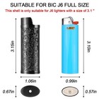 Vintage Metal Cigarette Case With J6 Lighter  Cigarette Case 100s Size  Can Also