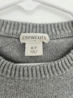 Crewcuts Sweater Dinosaur Gray 100  Cotton Kids 6-7