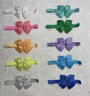 54 Mix Lots Headband Baby Infant Toddler Girls Hair Bow Headwear  5 Styles