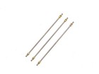  3 16 Inch Stainless Steel Brake Lines With Inverted Double 3 16 - 6  Long