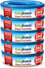 Diaper Pail Refill Bags Compatible With Playtex Diaper Genie Pails Odor
