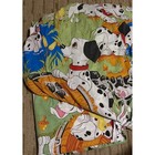 Vintage Disney 101 Dalmatians Twin Fitted 2pc Sheet Set Usa Cotton Blend Bedding