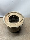 Vintage Galvanized Metal Minnow Bait Bucket Insert Handle Interior Pale Vintage