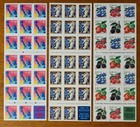 Us Stamps Self Adhesive Booklets  Collection - Lot Of 18 Complete Mnh - Fv  103