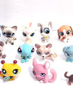 Lps Littlest Pet Shop Hasbro Authentic Lot Of 20 Original Animal Figures