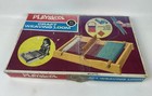 Vintage 1973 Playskool Milton Bradley Wooden Craft Weaving Loom Rare