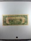 1929  20 Chicago Federal Reserve Bank Note -- Cool Vintage Currency 