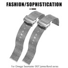 19 20mm Stainless Steel Watch Band Strap For Omega 007 James-bond Bracelet