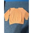 Vintage 1960s Ecole Decroly Bruxelles Sweatshirt Orange Raglan Brussels Belgium