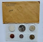 1962 Franklin Us Proof Set  5 Coins With Original Government Envelope