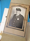 C1930  Pueblo Colorado Policeman  49 Trifold Matted Photograph 6x4  Vg