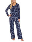 Nautica Women s 2 Piece Fleece Pajama Sleepwear Set