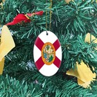 United States Florida State Seal Christmas Ornament City Travel Souvenir