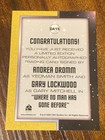 Andrea Dromm gary Lockwood Star Trek Tos Remastered Dual Autograph Card Da15 Ex