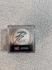 Jose Fernandez   Ed Lucas Autographed Mlb Baseball Marlins Inaugural Season 2012