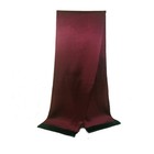 Men s 100 Pure Silk Scarf Long Neckerchief Double Layer Cravat For Suit Shirt