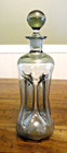 Vtg Jacob Bang Holmegaard Kluk Kluk Smoke Glass Decanter 12 5 Tall W stopper