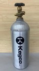 Kegco 7 6lb Stainless Steel Co   Draft Beer Tank W  2 Air Tubes  empty 