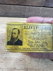 Antique Allen   s Foot Ease Medicine Nos 