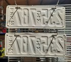 A Pair Of 1931 Texas License Plates   Repainted 
