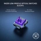 Razer Deathstalker V2 Pro Wireless Gaming Keyboard  Low-profile Optical Switc   